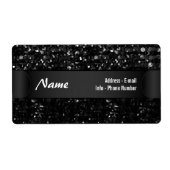 Label Crystal Bling Strass (Voorkant)