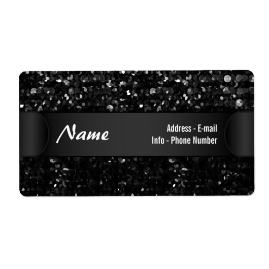 Label Crystal Bling Strass (Voorkant)