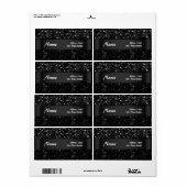 Label Crystal Bling Strass (Full Sheet)