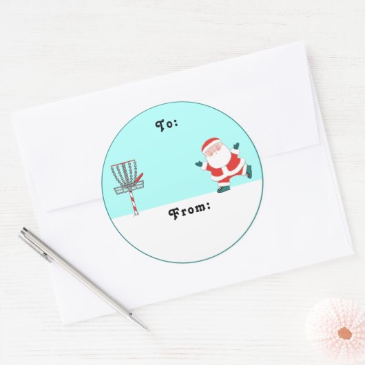 Label Disc Golf Gift (Envelop)