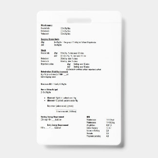 Label dosering vochtsnelheid badge