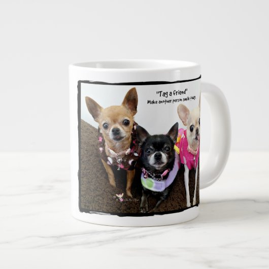"Label een vriend" (1A) Grote Koffiekop (Voorkant rechts)