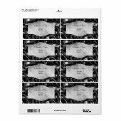 Label Elegante Zakelijke Labels Stickers groot for (Full Sheet)