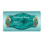 Label Elegante Zakelijke Labels Stickers groot for (Voorkant)