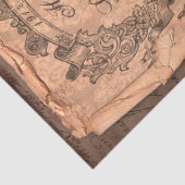  label en illustraties Shabby Chic Tissue P Tissuepapier (Detail)