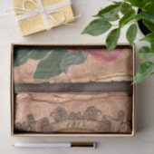  label en illustraties Shabby Chic Tissue P Tissuepapier (Geschenk)