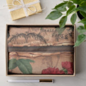  label en illustraties Shabby Chic Tissuepapier (Geschenk)