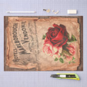  label en illustraties Shabby Chic Tissuepapier (Craft)