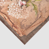  label en illustraties Shabby Chic Tissuepapier (Detail)