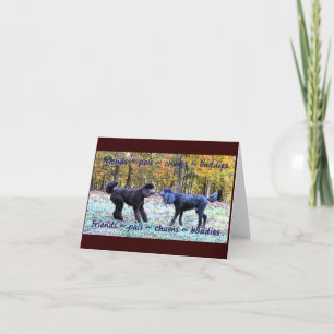 Label en Lans Notecard Kaart