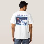 Label en vrijgave t-shirt (Achterkant volledig)