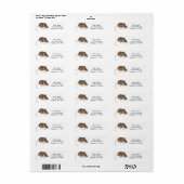  label Field Deer Mouse (Full Sheet)