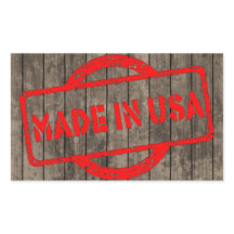 label gemaakt in de Verenigde Staten