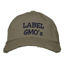 Label GGO's geborduurde distressed pet