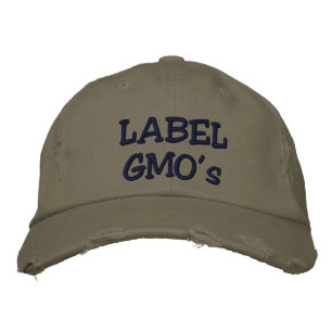Label GGO's geborduurde distressed pet
