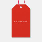 Label GIFT : FRANCH HOT AIR BALLOON Cadeaulabel (Achterkant)