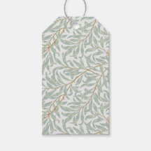 Label GIFT : WILLIAM MORRIS : WILLOW ONTWERP
