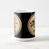 LABEL Gold Logo - Klassieke zwarte Mok (Center)