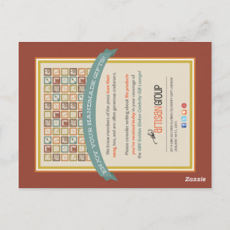 LABEL Golden Wereldbollen Press Briefkaart