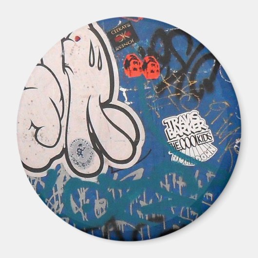 "Label" Graffiti Magneet (Voorkant)