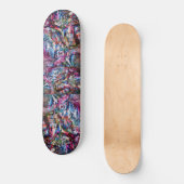 Label Grafitti Patterned Skateboard (Voorkant)