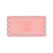 Label groot retouradres (Voorkant)