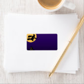 Label Halloween-adres (Insitu)