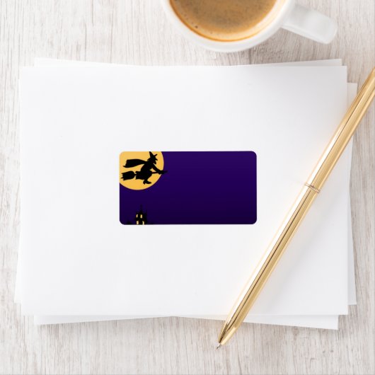 Label Halloween-adres (Insitu)