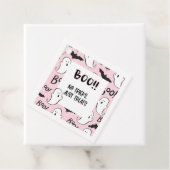 Label Halloween Ghost Treat (In situ)