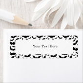 Label Halloween-retouradres (Insitu)