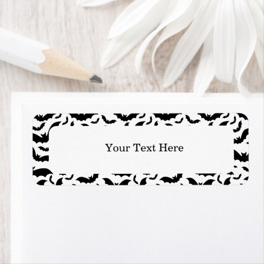 Label Halloween-retouradres (Insitu)