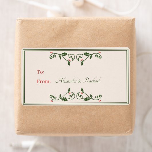 Label Holly Berry (Insitu)