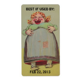 Label HomeMade Keukengeschenken w / BEST INDIEN GE (Voorkant)