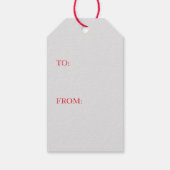 Label JAPANS CLOUD PATROON CUSTOM INITIAAL Cadeaulabel (Achterkant)