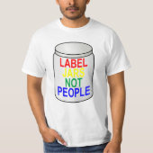 Label Jars not People ..png T-shirt (Voorkant)
