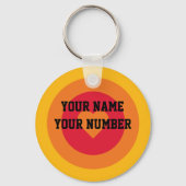 Label JOUW NAAM Sleutelhanger    (Voorkant)