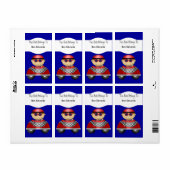 Label Kinderen Boek Labels Stickers Auto (Full Sheet)