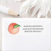 Label klein Baby shower peach (Insitu)