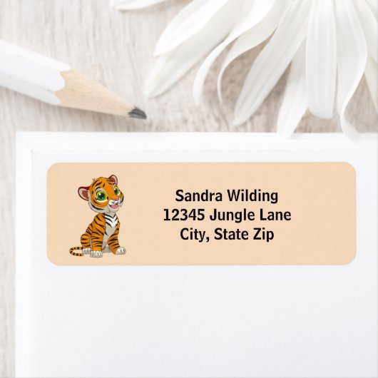 Label klein terugzendadres (Insitu)