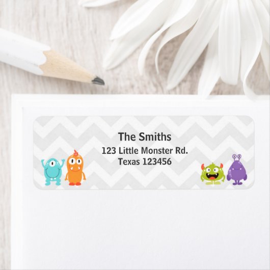 Label klein voorbeeldretouradres (Insitu)