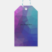 Label kleurrijke prijs cadeaulabel (Voorkant)