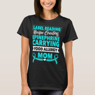 Label Lezen Recept Maken Epinefrine Voedsel T-shirt