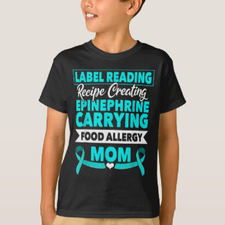 Label Lezen Recept Maken Epinefrine Voedsel T-shirt