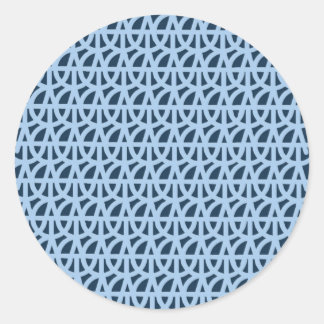 label_logo_pattern_5 - Gepersonaliseerd Ronde Sticker