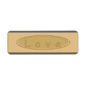  label Love (Voorkant)