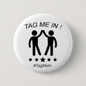 Label me binnen ronde button 5,7 cm (Voorkant)