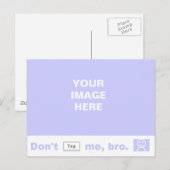 Label me niet, bro! briefkaart (Voorkant / Achterkant)