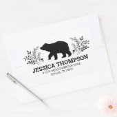 Label met adres van Houthakkersbeer (Envelop)