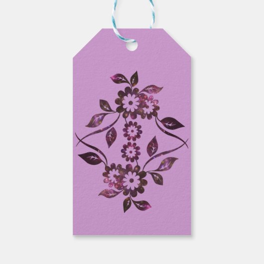 Label met blokcadeaus cadeaulabel (Achterkant)