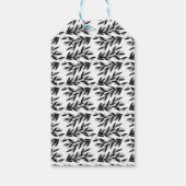 label met cadeau voor bladeren en scripts cadeaulabel (Achterkant)